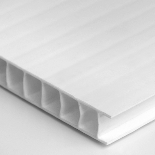 4x8 White Corrugated Plastic PP Sheets