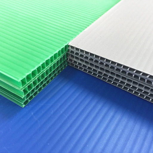 Antistatic PP Coreflute Corrugated Sheet