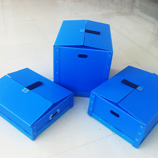 Polypropylene Material Foldable Plastic Coreflute Box